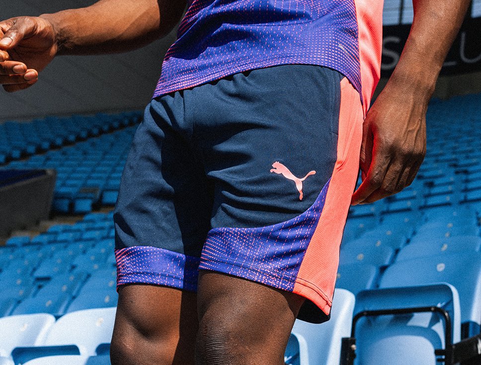 Football Shorts featuring the latest Motorsport colourway in purple by Puma