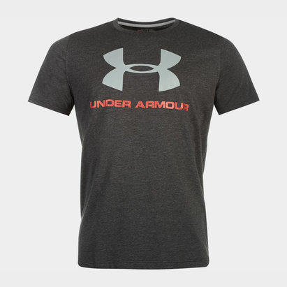 under armour sportstyle logo t shirt mens