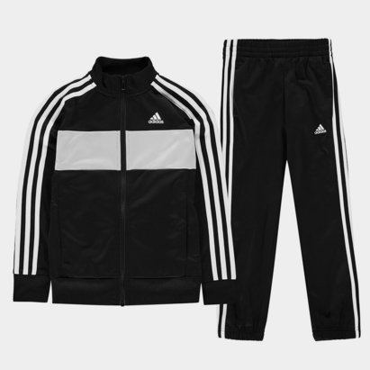 adidas khaki tracksuit junior