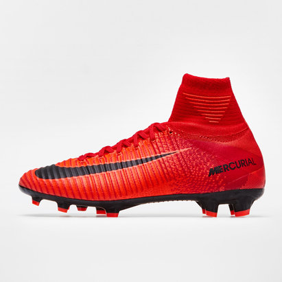 red nike sock boots