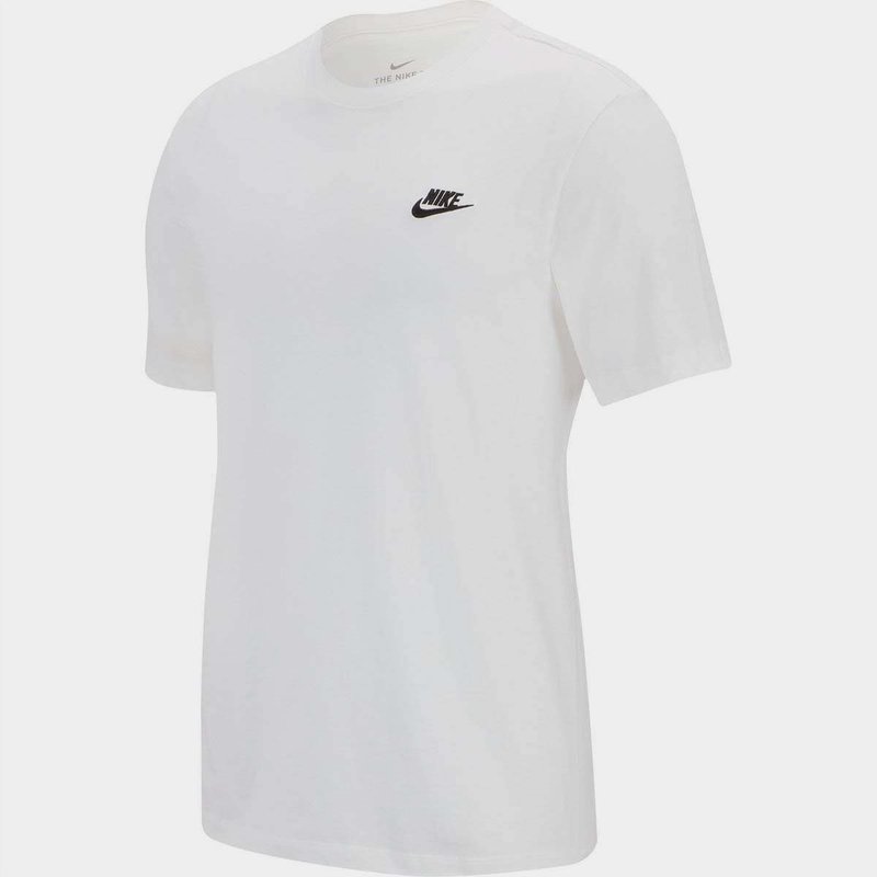 Black and white nike store t shirt