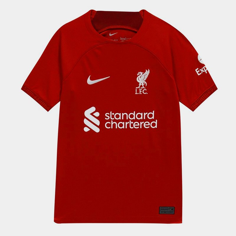 Red Nike Liverpool FC 2023/24 Home Shirt