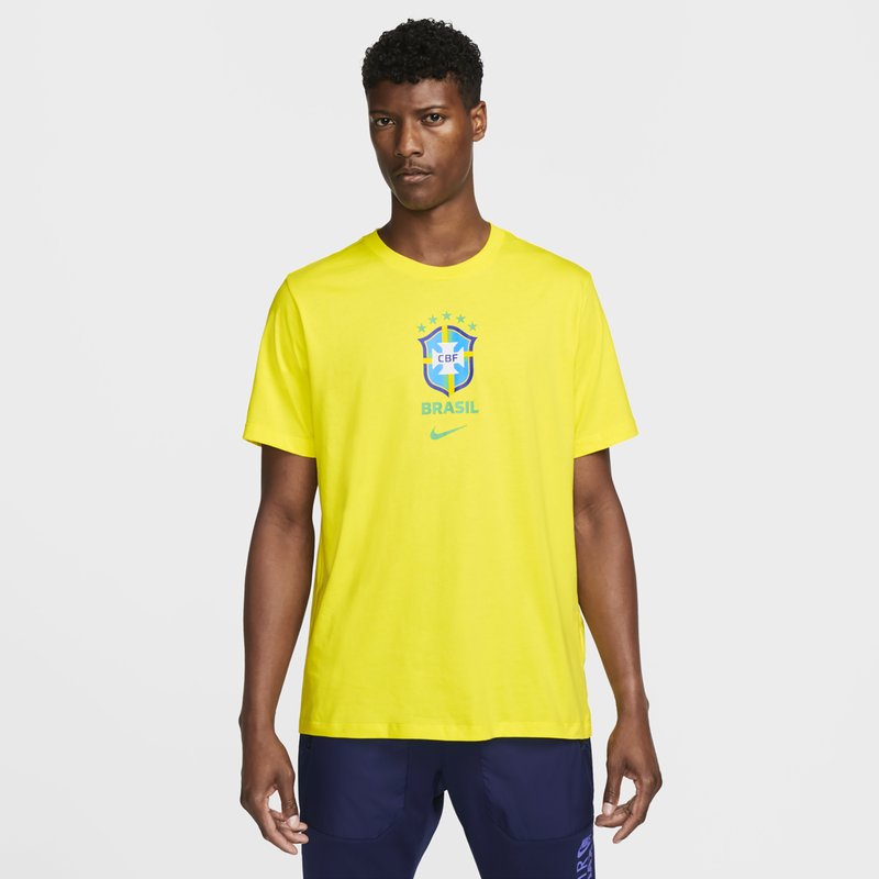 Nike Brazil Covert T-Shirt - Gold