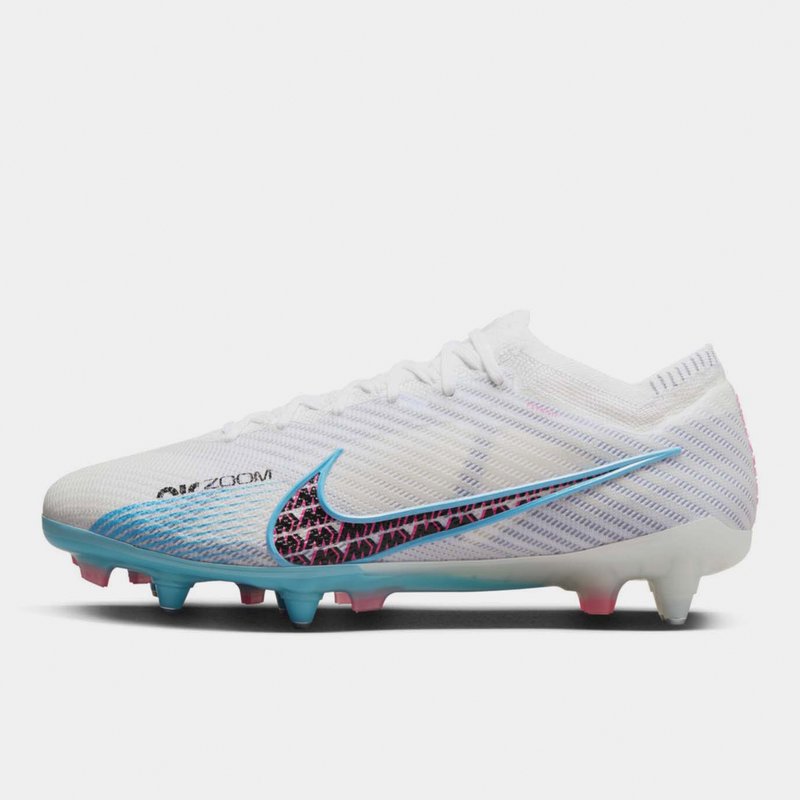 Zeker noot Vijfde Nike Mercurial Vapor Elite SG Football Boots White/Blue/Pink, £190.00