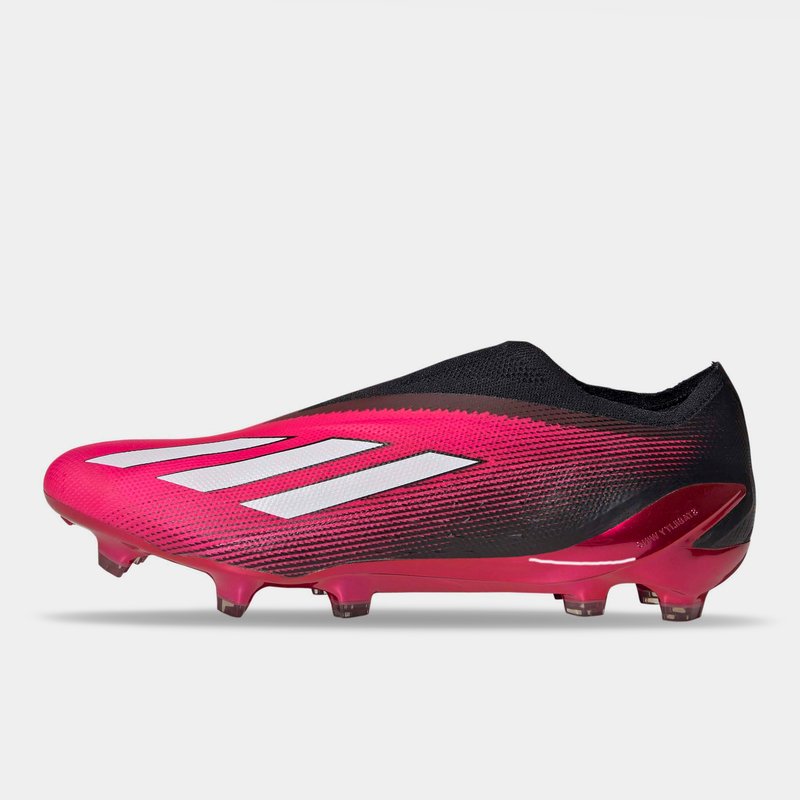 adidas X Speedportal + FG Football Boots Pink/Black, £