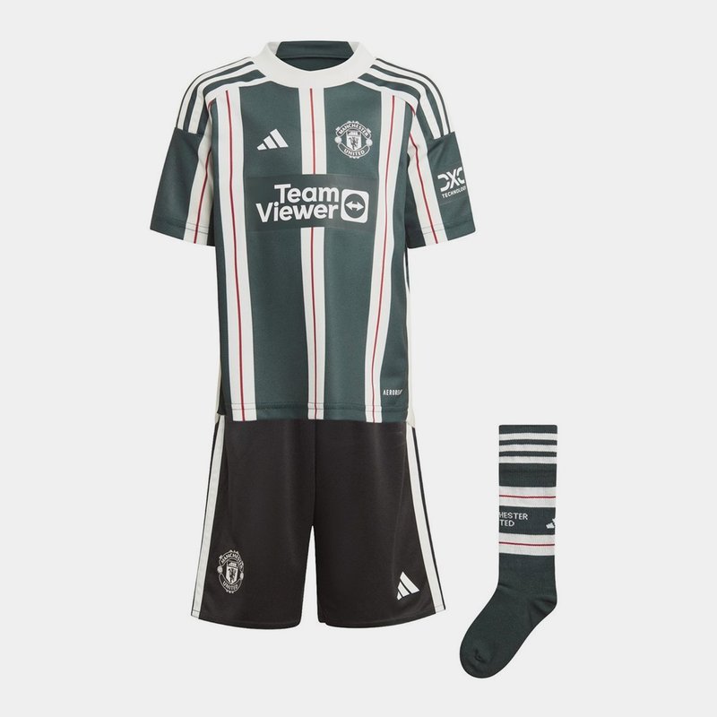 Real Madrid adidas Toddler 2022/23 Home Mini Kit - White