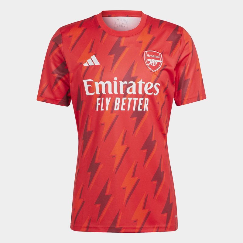 adidas Arsenal Pre Match Shirt 2022 2023 Adults