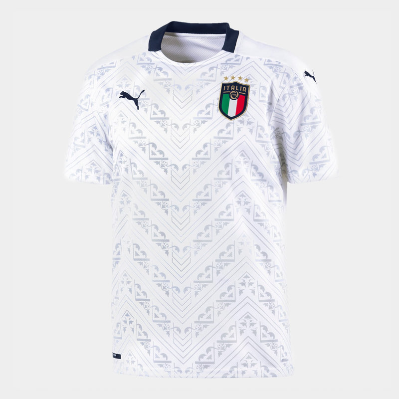 white international football shirts