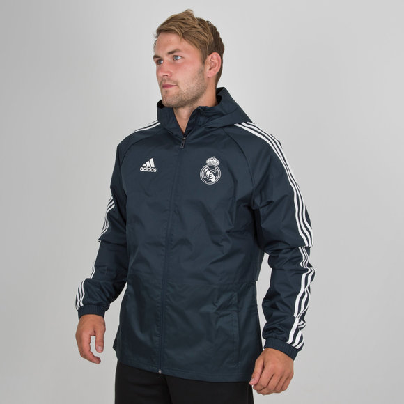 real madrid rain jacket