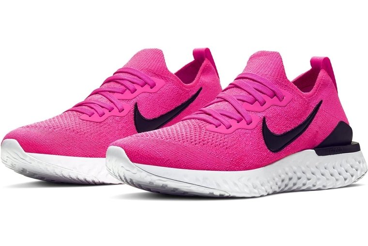 nike running epic react trainers in pink