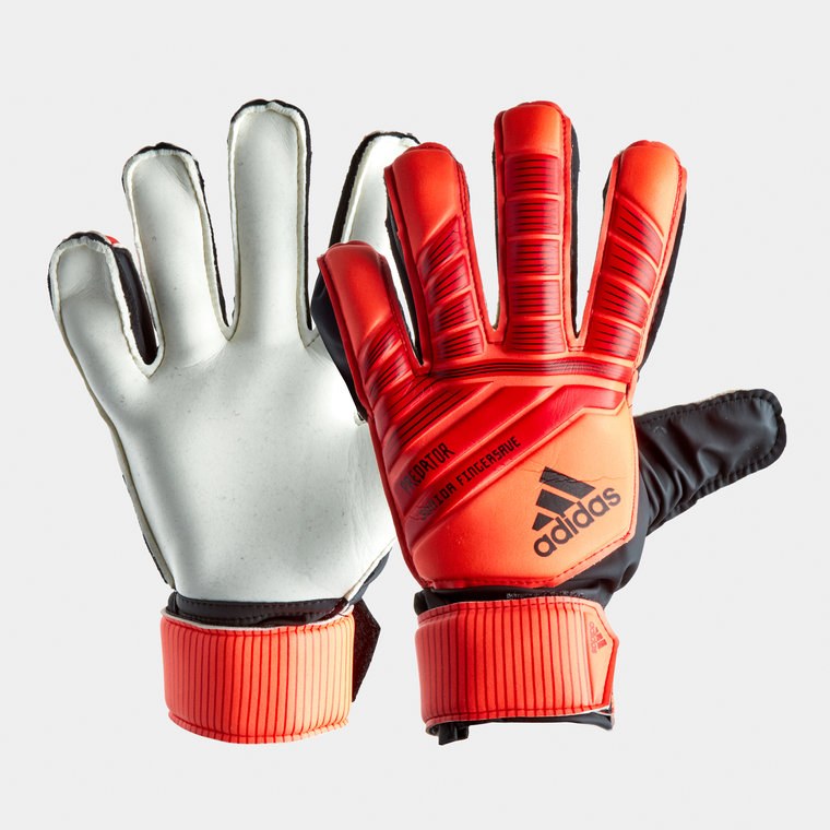 red adidas football gloves