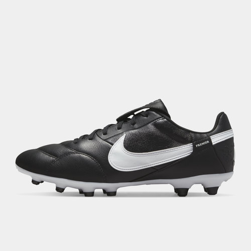 Nike Premier 3 FG Football Boots in Black/White