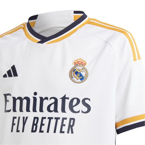 Real Madrid Home Jersey 2023/2024 - White/Blue/Orange