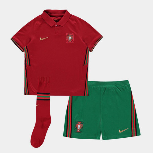 Nike Portugal 2020 Home Mini Kids Football Kit 40 00