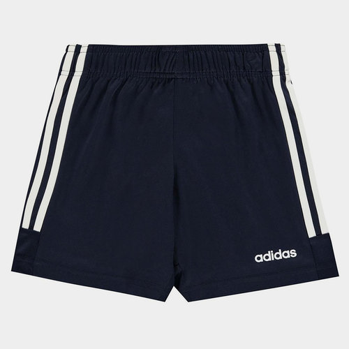 adidas 3 Stripe Shorts Junior Boys, £11.00