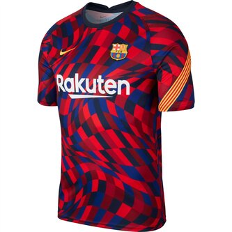 fc barcelona pre match jersey