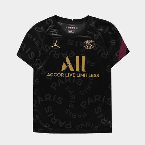 paris saint germain x jordan pre match shirt