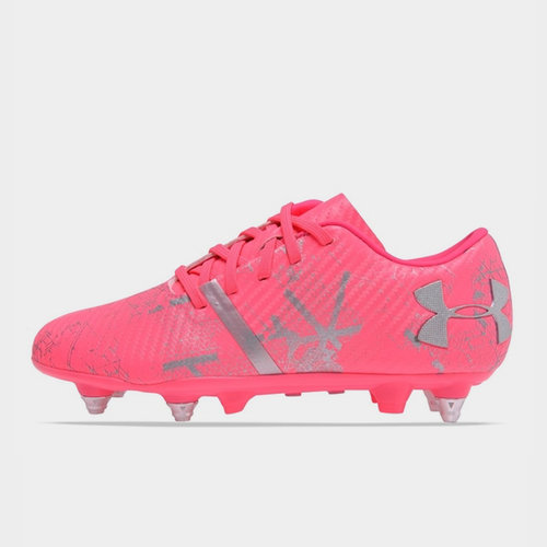 under armour football boots pink