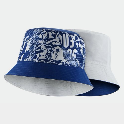 navy england bucket hat