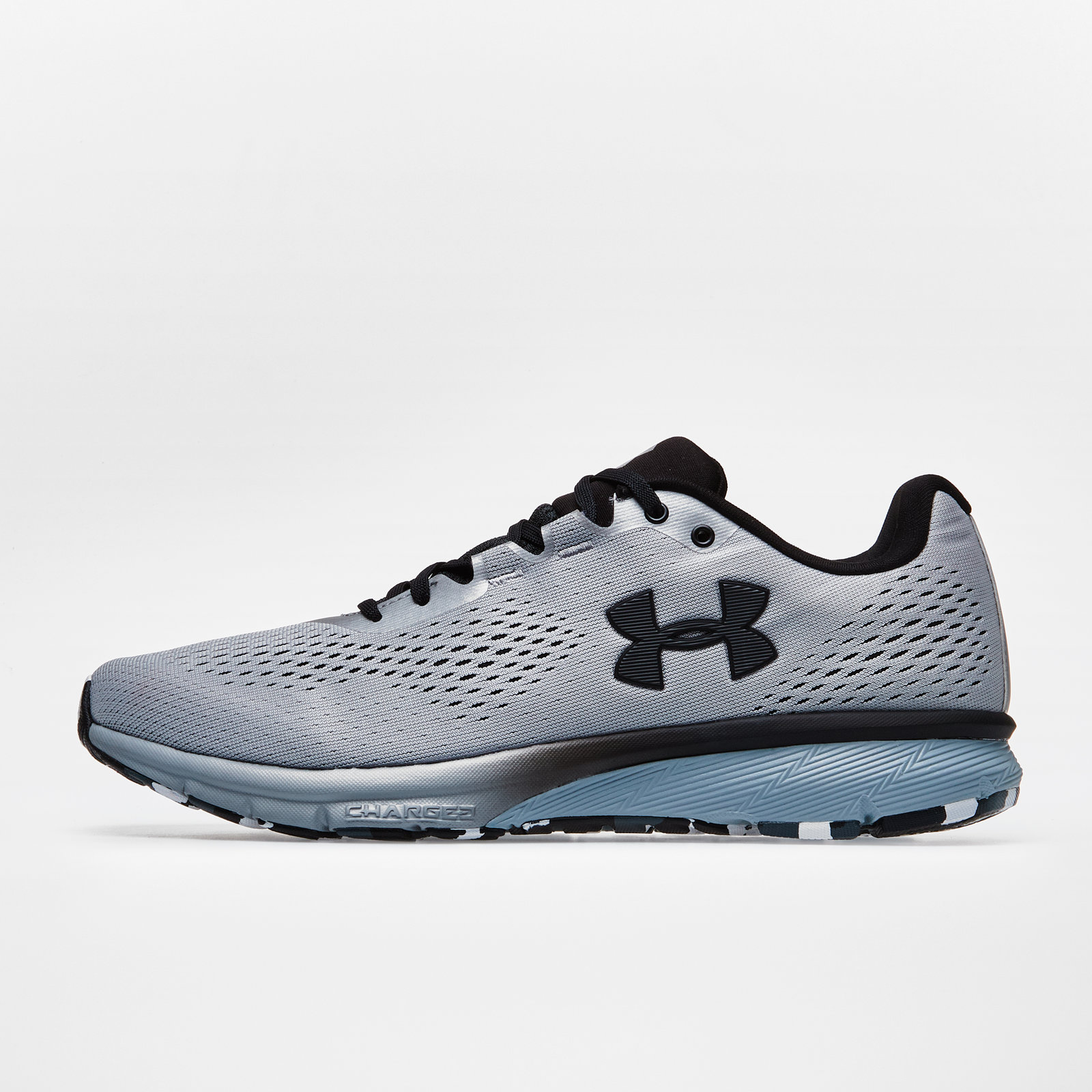 under armour mens ua charged spark neutral running shoes silver